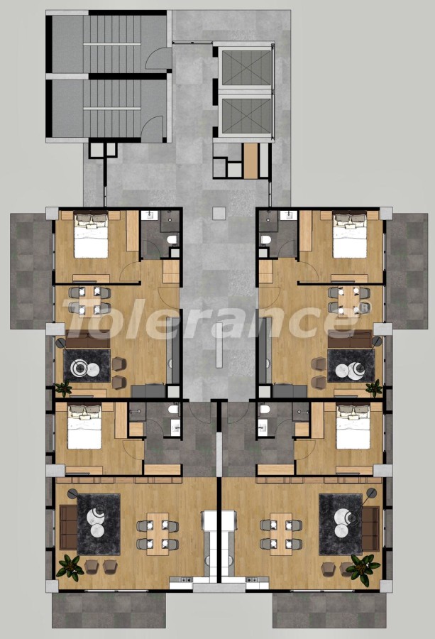 Квартира в Енишехир, Мерсин, Мерсин: купить недвижимость в Турции - 34978