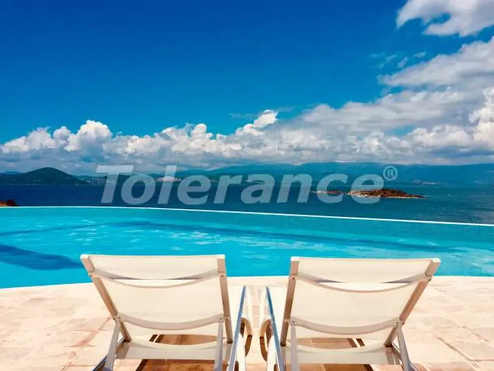 Вилла или дом от застройщика в Адабюкю, Бодрум вид на море с бассейном в рассрочку: купить недвижимость в Турции - 7503