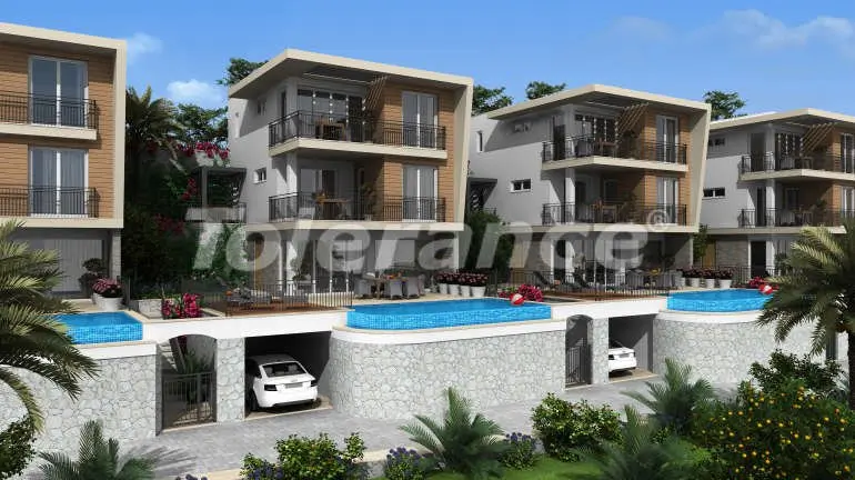 Вилла или дом от застройщика в Адабюкю, Бодрум вид на море с бассейном в рассрочку: купить недвижимость в Турции - 7515