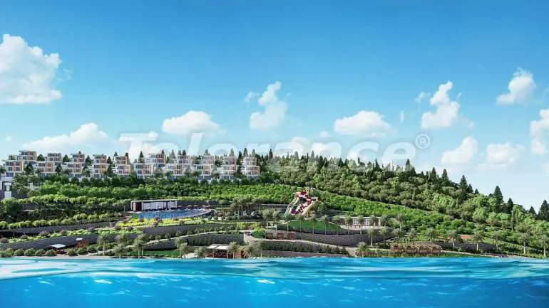 Вилла или дом от застройщика в Адабюкю, Бодрум вид на море с бассейном в рассрочку: купить недвижимость в Турции - 7519