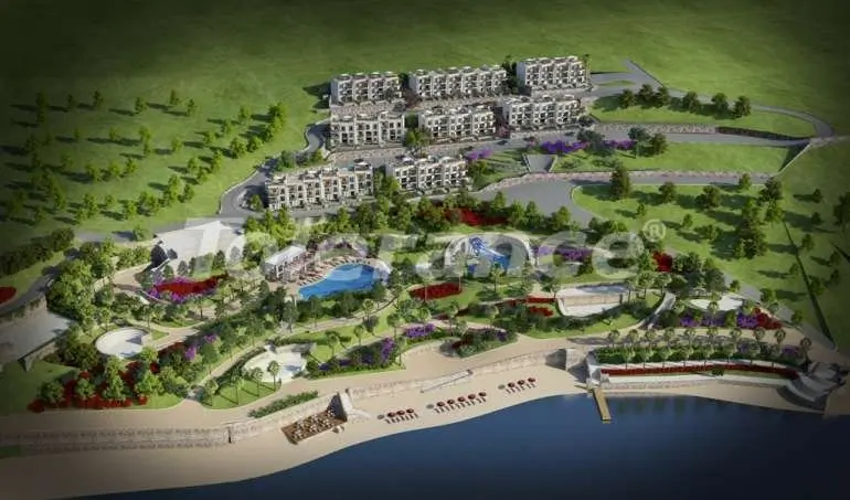 Вилла или дом от застройщика в Адабюкю, Бодрум вид на море с бассейном в рассрочку: купить недвижимость в Турции - 7523