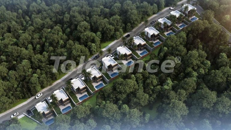 Вилла или дом от застройщика в Адабюкю, Бодрум вид на море с бассейном в рассрочку: купить недвижимость в Турции - 80006