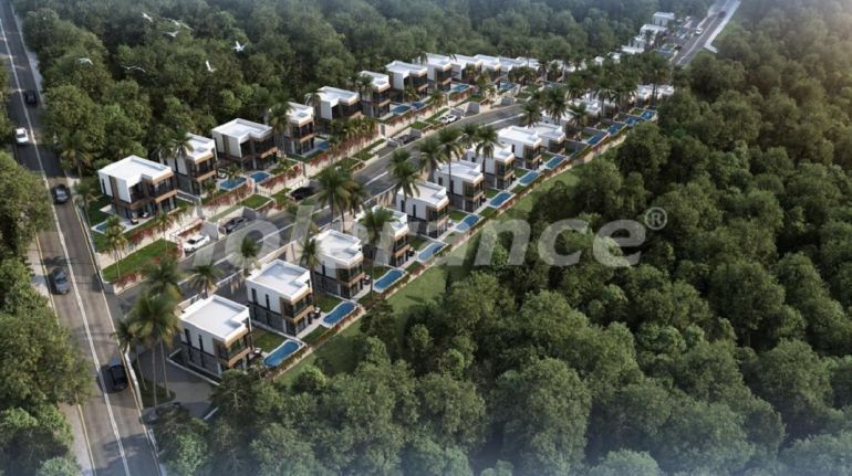 Вилла или дом от застройщика в Адабюкю, Бодрум вид на море с бассейном в рассрочку: купить недвижимость в Турции - 80007