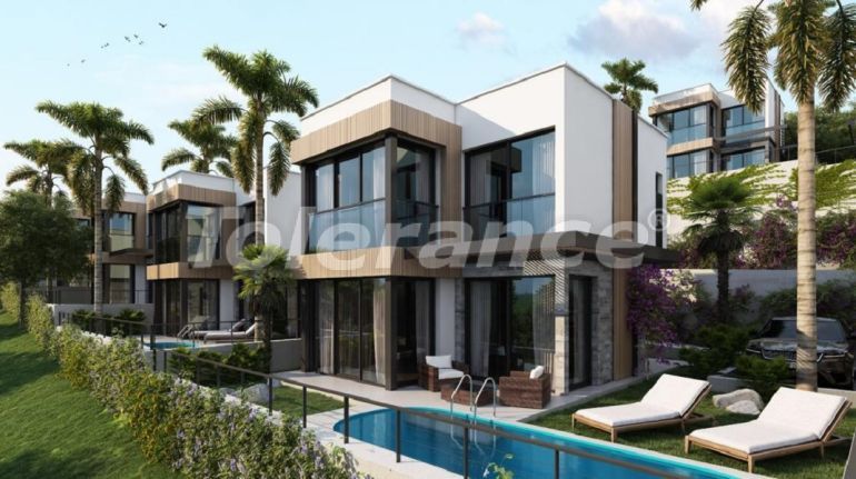 Вилла или дом от застройщика в Адабюкю, Бодрум вид на море с бассейном в рассрочку: купить недвижимость в Турции - 80009