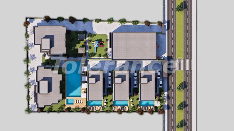 Вилла или дом от застройщика в Алтынташ, Анталия с бассейном: купить недвижимость в Турции - 56177