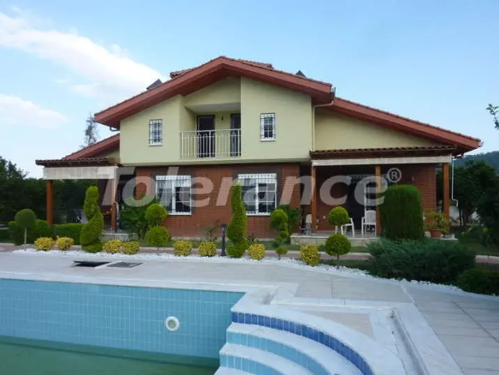 Вилла или дом от застройщика в Асланбуджак, Кемер с бассейном: купить недвижимость в Турции - 4442