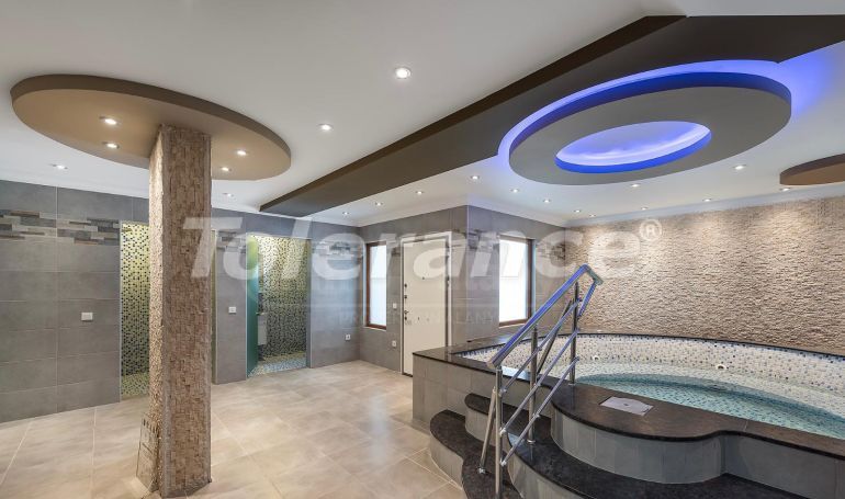 Вилла или дом от застройщика в Авсаларе, Аланья вид на море с бассейном - 127119 Вилла или дом от застройщика в Авсаларе, Аланья вид на море с бассейном: купить недвижимость в Турции - 127119