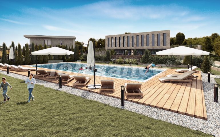 Вилла или дом от застройщика в Бахчешехир, Стамбул с бассейном в рассрочку: купить недвижимость в Турции - 66475