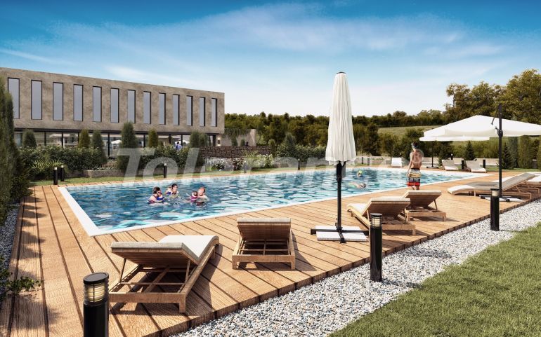 Вилла или дом от застройщика в Бахчешехир, Стамбул с бассейном в рассрочку: купить недвижимость в Турции - 66476