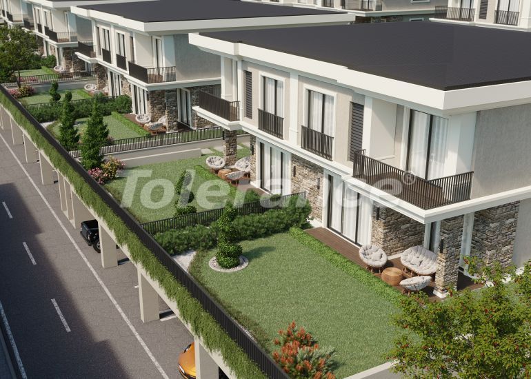 Вилла или дом от застройщика в Бахчешехир, Стамбул с бассейном в рассрочку: купить недвижимость в Турции - 66480