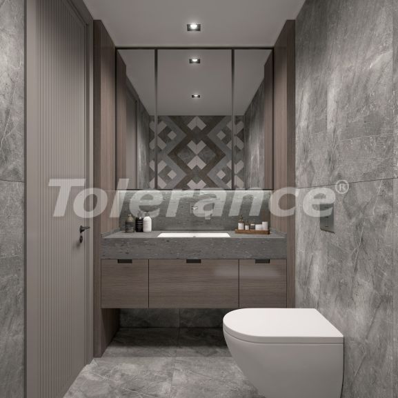 Вилла или дом от застройщика в Бахчешехир, Стамбул с бассейном в рассрочку: купить недвижимость в Турции - 66500