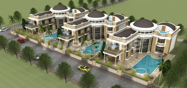 Вилла или дом от застройщика в Белеке с бассейном: купить недвижимость в Турции - 16644