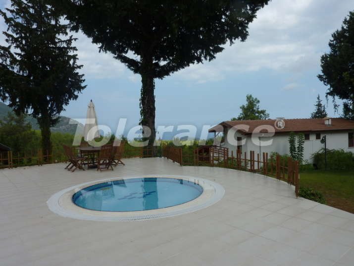 Вилла или дом в Бейджик, Кемер вид на море с бассейном: купить недвижимость в Турции - 1917