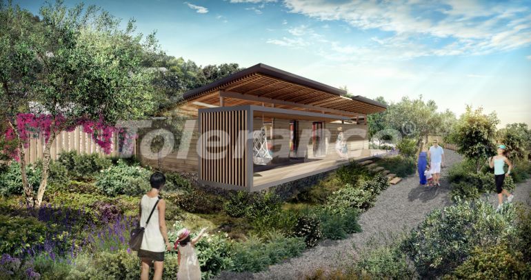 Вилла или дом от застройщика в Бодруме вид на море с бассейном: купить недвижимость в Турции - 50513