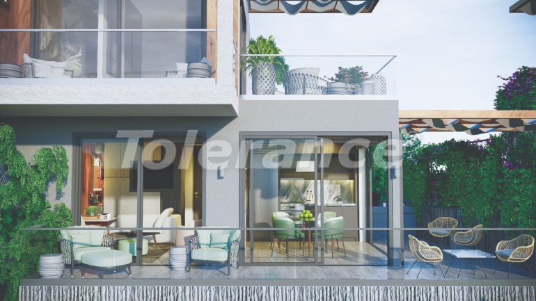 Вилла или дом от застройщика в Бодруме вид на море с бассейном: купить недвижимость в Турции - 67295