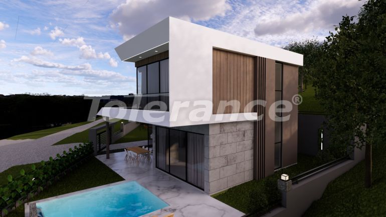 Вилла или дом от застройщика в Бодруме вид на море с бассейном: купить недвижимость в Турции - 68074