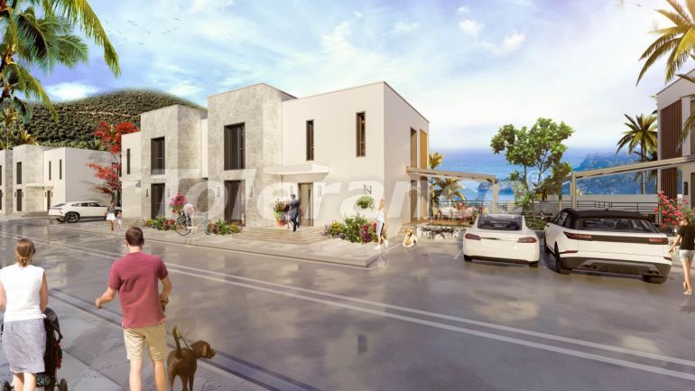 Вилла или дом от застройщика в Бодруме вид на море с бассейном: купить недвижимость в Турции - 68510