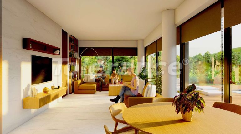 Вилла или дом от застройщика в Бодруме вид на море с бассейном: купить недвижимость в Турции - 68714