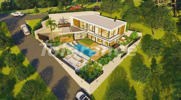 Вилла или дом от застройщика в Бодруме вид на море с бассейном: купить недвижимость в Турции - 68722