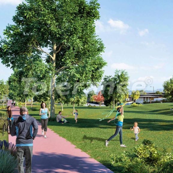 Вилла или дом от застройщика в Бююкчекмедже, Стамбул с бассейном: купить недвижимость в Турции - 100081