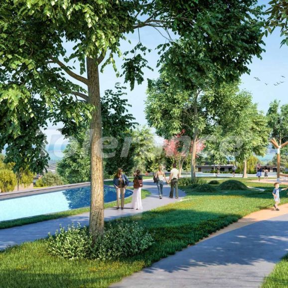 Вилла или дом от застройщика в Бююкчекмедже, Стамбул с бассейном: купить недвижимость в Турции - 100082