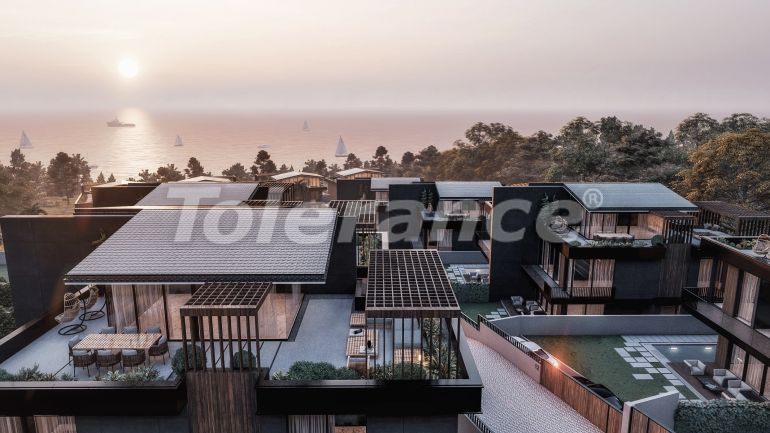 Вилла или дом от застройщика в Бююкчекмедже, Стамбул вид на море с бассейном в рассрочку: купить недвижимость в Турции - 68684