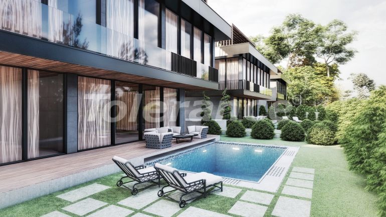 Вилла или дом от застройщика в Бююкчекмедже, Стамбул вид на море с бассейном в рассрочку: купить недвижимость в Турции - 68686