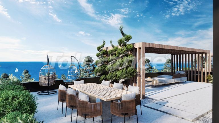 Вилла или дом от застройщика в Бююкчекмедже, Стамбул вид на море с бассейном в рассрочку: купить недвижимость в Турции - 68692