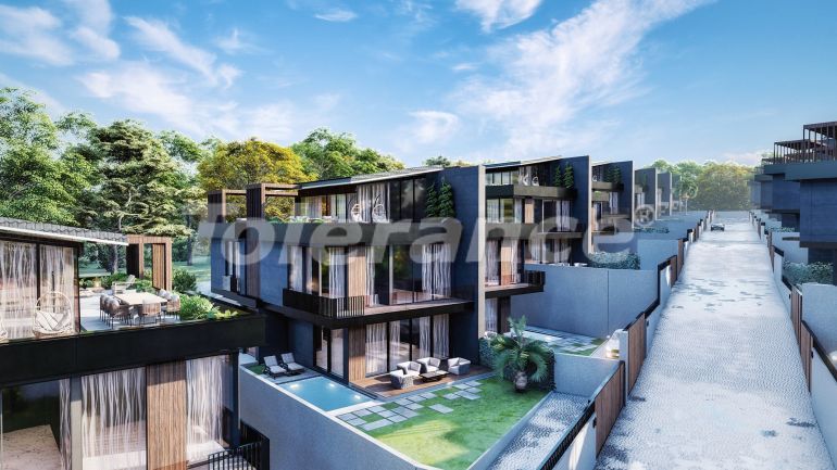 Вилла или дом от застройщика в Бююкчекмедже, Стамбул вид на море с бассейном в рассрочку: купить недвижимость в Турции - 68693