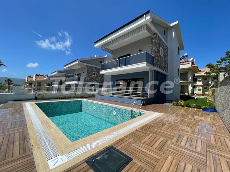 Вилла или дом от застройщика в Чалыш, Фетхие с бассейном: купить недвижимость в Турции - 57869