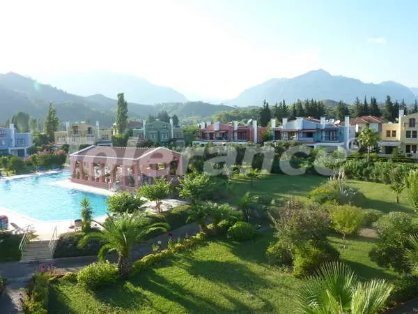 Вилла или дом от застройщика в Çamyuva, Кемер с бассейном - 2017 Вилла или дом от застройщика в Çamyuva, Кемер с бассейном: купить недвижимость в Турции - 2017