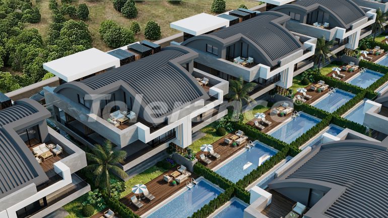 Вилла или дом от застройщика в Центре Белека, Белек с бассейном в рассрочку: купить недвижимость в Турции - 129565