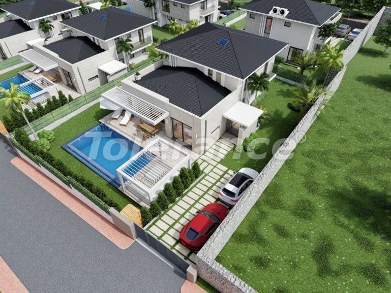 Вилла или дом от застройщика в Чешме, Измир с бассейном: купить недвижимость в Турции - 100343