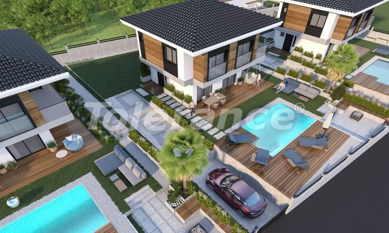 Вилла или дом от застройщика в Чешме, Измир вид на море с бассейном: купить недвижимость в Турции - 101349