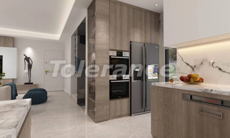 Вилла или дом от застройщика в Чешме, Измир вид на море с бассейном: купить недвижимость в Турции - 101360