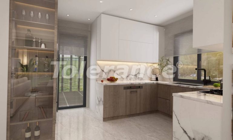 Вилла или дом от застройщика в Чешме, Измир вид на море с бассейном: купить недвижимость в Турции - 101361