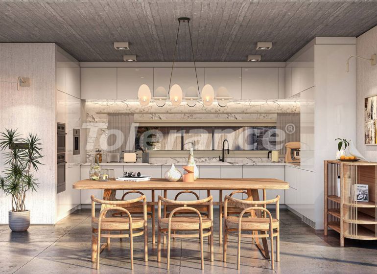 Вилла или дом от застройщика в Чешме, Измир вид на море с бассейном: купить недвижимость в Турции - 101814