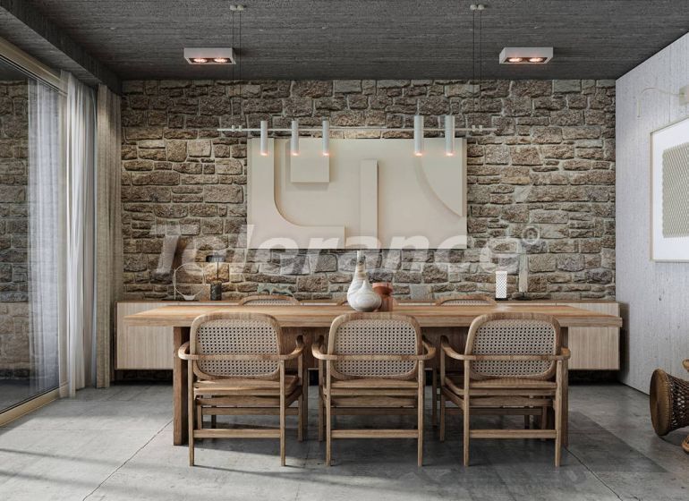 Вилла или дом от застройщика в Чешме, Измир вид на море с бассейном: купить недвижимость в Турции - 101815