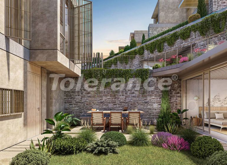 Вилла или дом от застройщика в Чешме, Измир вид на море с бассейном: купить недвижимость в Турции - 101845