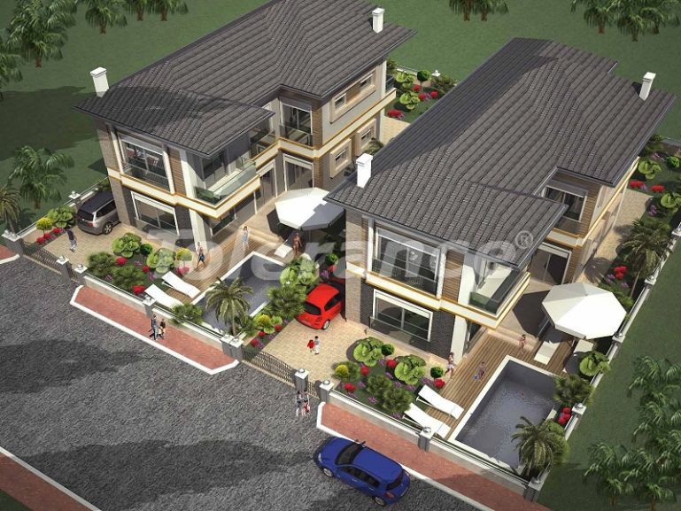 Вилла или дом от застройщика в Дошемеалты, Анталия с бассейном: купить недвижимость в Турции - 46360