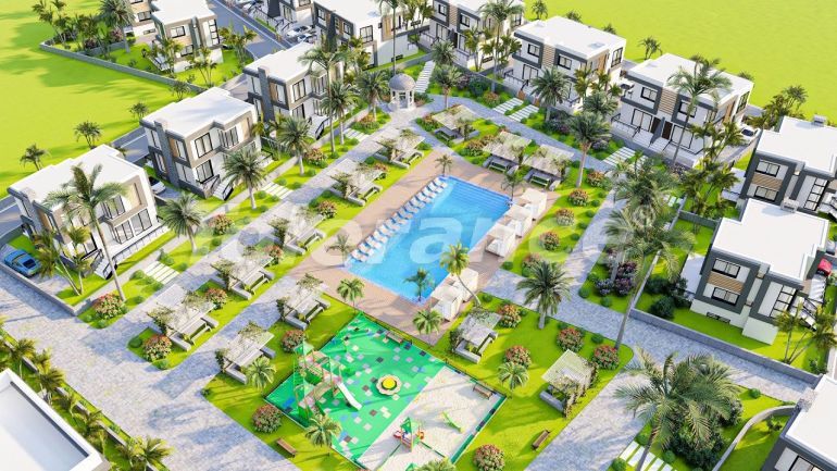 Вилла или дом от застройщика в Фамагуста, Северный Кипр с бассейном в рассрочку: купить недвижимость в Турции - 109975