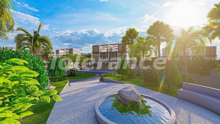 Вилла или дом от застройщика в Фамагуста, Северный Кипр вид на море с бассейном в рассрочку: купить недвижимость в Турции - 110510