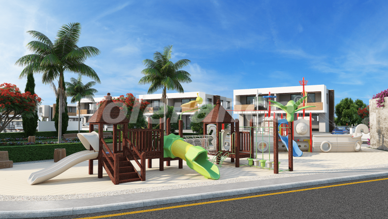 Вилла или дом от застройщика в Фамагуста, Северный Кипр вид на море с бассейном в рассрочку: купить недвижимость в Турции - 75844