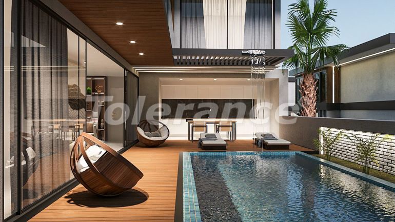 Вилла или дом от застройщика в Фамагуста, Северный Кипр с бассейном в рассрочку - 80639 Вилла или дом от застройщика в Фамагуста, Северный Кипр с бассейном в рассрочку: купить недвижимость в Турции - 80639