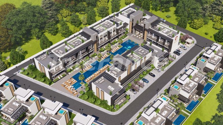 Вилла или дом от застройщика в Фамагуста, Северный Кипр с бассейном в рассрочку - 88133 Вилла или дом от застройщика в Фамагуста, Северный Кипр с бассейном в рассрочку: купить недвижимость в Турции - 88133