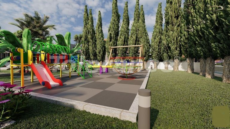 Вилла или дом от застройщика в Фамагуста, Северный Кипр с бассейном в рассрочку: купить недвижимость в Турции - 91097