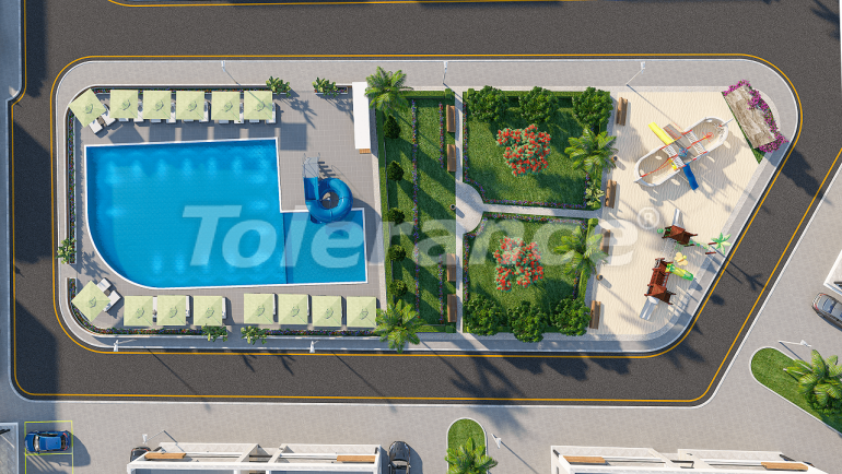 Вилла или дом от застройщика в Фамагуста, Северный Кипр вид на море с бассейном в рассрочку: купить недвижимость в Турции - 92534