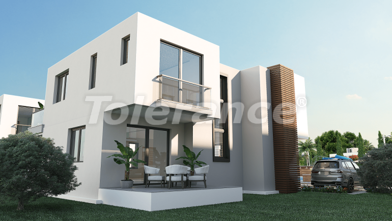 Вилла или дом от застройщика в Фамагуста, Северный Кипр вид на море с бассейном в рассрочку: купить недвижимость в Турции - 92593