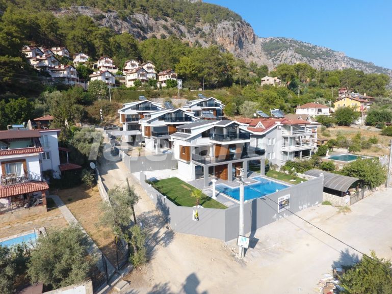 Вилла или дом в Гёджек, Фетхие вид на море с бассейном: купить недвижимость в Турции - 70163