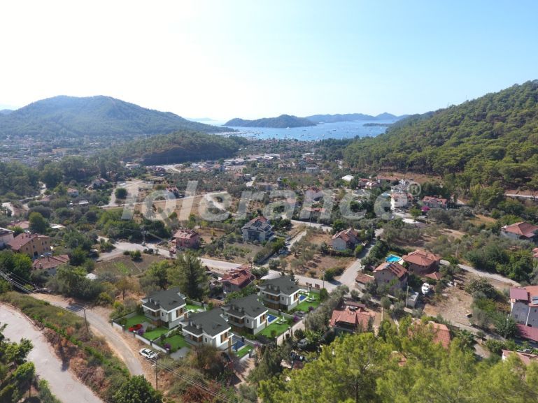 Вилла или дом в Гёджек, Фетхие вид на море с бассейном: купить недвижимость в Турции - 70169